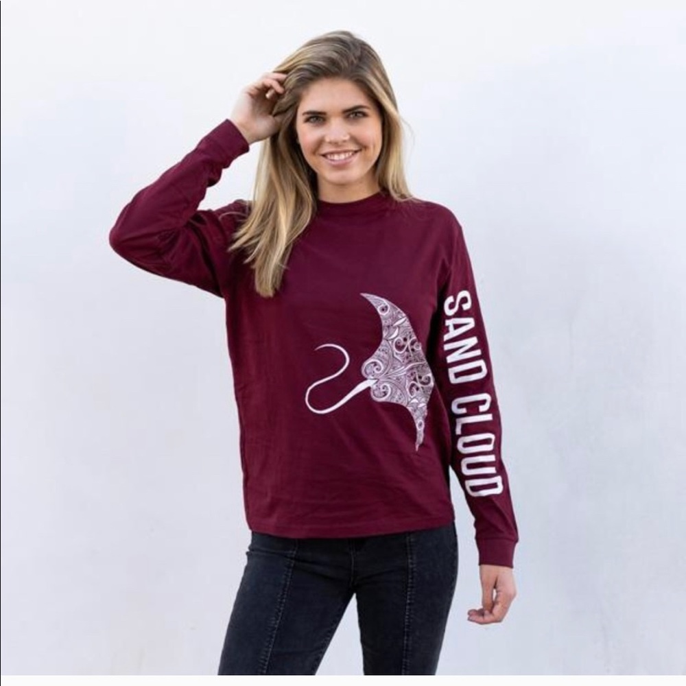 same cloud manta ray tee
